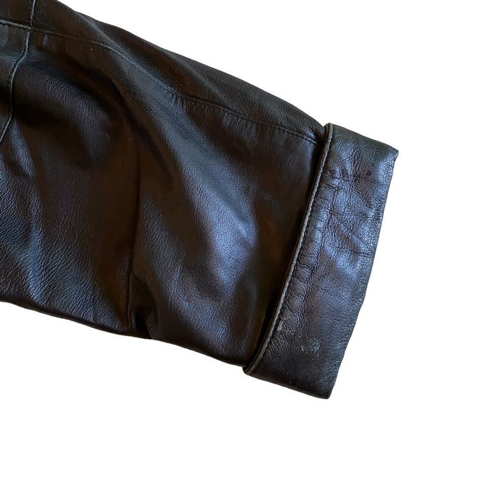 EUC Laurence Roy Leather Jacket with Removable Quilted Lining - Picture 5 of 9